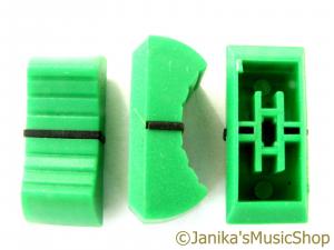 GREEN SLIDER POTENTIOMETER FADER MIXER KNOB